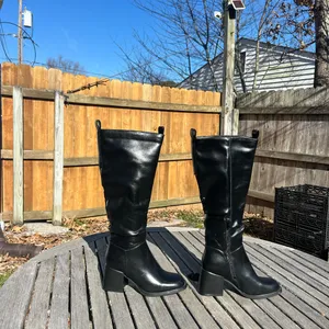 Olivia‎ Miller Solar Women's Thigh High Boots black size 7.5 spring alternative thumbnail 2