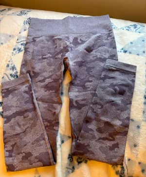 camo leggings Purple thumbnail 1