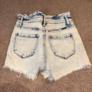 Kancan High-Waisted Denim Shorts thumbnail 3