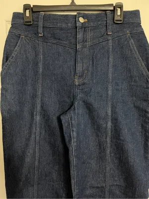 Madewell‎ perfect vintage straight Jean seam detail size 28 waist 30” 90’s 70’s thumbnail 8