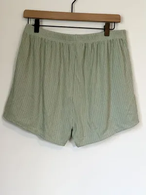 NWT Cupshe Mint Jersey Cami & Shorts Pajama Set - Size: Extra Large thumbnail 7