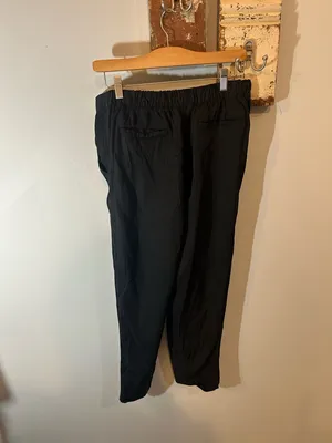 Lauren Ralph Lauren Wide-Leg Pull-On Pant in Black thumbnail 4