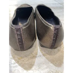 Prada Womens Loafers Flats Metallic Gold Size‎ 36.5 thumbnail 12