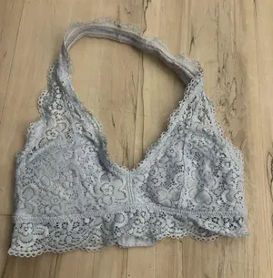 Light Blue Lace Bralette Aerie thumbnail 1