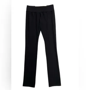 Lululemon‎ Black Yoga Leggings Size 8 Colorblock Waistband thumbnail 6