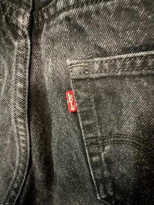 Levi's Premium 501 90s Jeans 28 Fits 29x28 Static Black Noise Grunge $98 thumbnail 7