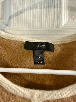 J. Crew 100% Wool Cozy Sweater Size Small thumbnail 2