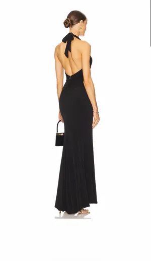 Nookie Illegal Halter Gown thumbnail 8