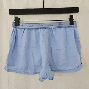 PINK Victoria's Secret Sky Blue boxer Shorts thumbnail 2