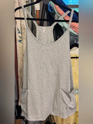 NWOT Free People FP Movement Hot Shot Mini Dress - Heather grey - Large thumbnail 11
