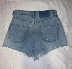 White Fable Denium Cutoff Shorts Blue Size 00 thumbnail 3