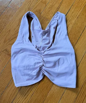 Lululemon Pale Pink Gather Tank thumbnail 1