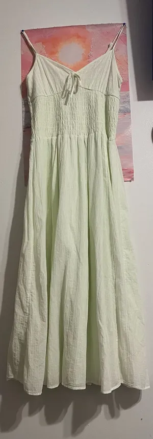 American Eagle Light Green Dress thumbnail 1
