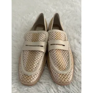 Dolce Vita Halley Women's Raffia Loafer Shoes‎ sz 9 thumbnail 2