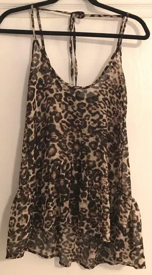 Tobi Leopard Print Top thumbnail 4
