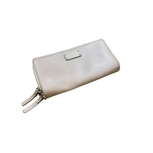 Kate Spade New York Womens Tan Leather Wallet With Zip Closure & Card Slots 8x4 thumbnail 15