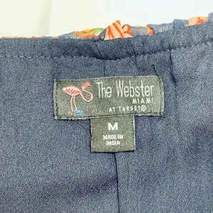 The Webster at Target | Ruffle Front Tank | Medium Blue thumbnail 7