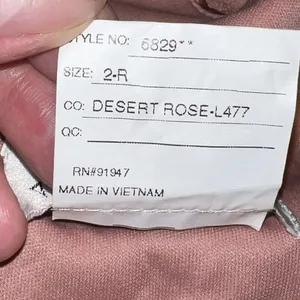 After‎ Six Desert Rose Charmeuse Halter Midi Dress Draped Tulip Skirt 6829 Sz 2R thumbnail 11