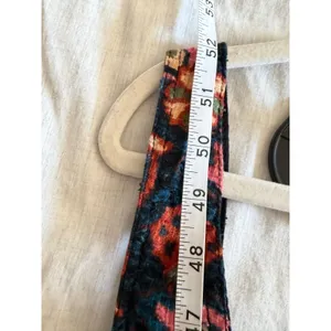 Anthropologie Midi Dress Womens XS Square Neck Tapestry Tiered Ruffle thumbnail 10