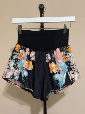 NWOT Free People Movement Carpe Diem Printed Shorts thumbnail 5