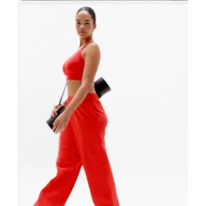 New Athleta L Perfect Form Bra Cardinal Red Large Cup D-DD thumbnail 8