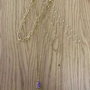 🆕Stitching Necklace Fashion Purple Bear Multi thumbnail 2