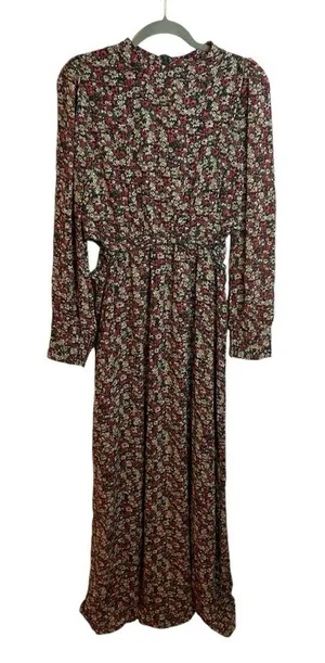 Lush NWT Floral Cut Out Maxi Dress thumbnail 1