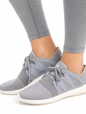 adidas Women’s Light Gray Lace-Up Slip-On Trainer Sneakers 7.5 thumbnail 2