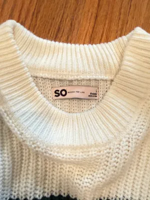 SO light sweater White Size L thumbnail 3