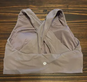 Lululemon Forward Fold Sports Bra Violet Verbena 10 thumbnail 1