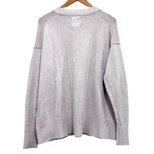 Aerie Women's XXS Lavender Marled‎ Crew Neck Oversized Knit Pullover Sweater thumbnail 2