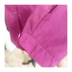 REI Hiking Shirt Womens M Magenta Mesh Lined Long Sleeve Button Down Gorpcore thumbnail 6