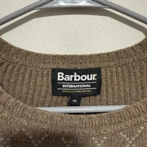 Barbour Lambswool Juno Mocha Brown‎ Sweater Size 10 thumbnail 2