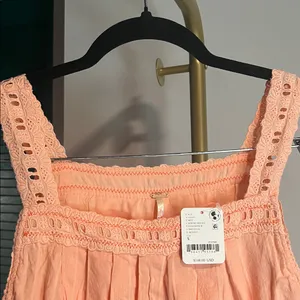 FREE PEOPLE new with tags Latecia Embroidered Mini / Spring Melon - small thumbnail 9