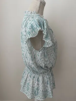 Voy Blouse Blue thumbnail 4