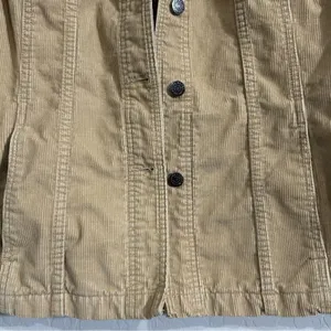 Eddie Bauer Corduroy Trucker Jacket Tan Large Cotton Western Cottagecore Top thumbnail 6