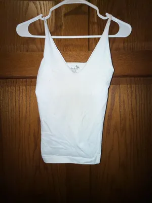 💜Free People White V-Neck Camisole thumbnail 3