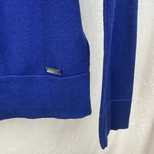 Brooks Brothers Blue Long Sleeve Knit Button Up Cardigan Sweater S thumbnail 5