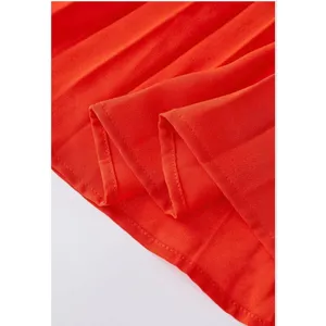 NEW Sleeveless Wrap V Neck Flowy Pleated Belted Midi Dress XL thumbnail 6