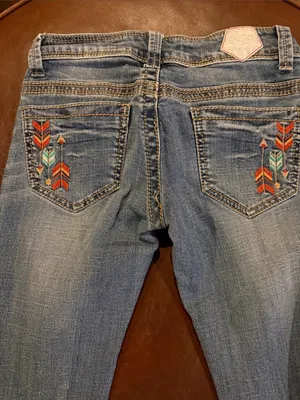 Tin Haul Women's Light Blue Faded Skinny Jeans thumbnail 3