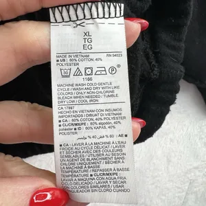 Old Navy Active XL Sweatshirt Loose‎ Dolman Sleeve Drawstring Hem Black Jack thumbnail 8
