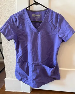 Greys anatomy scrub top  thumbnail 1