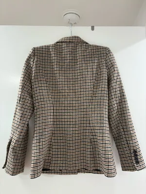 Amanda Uprichard Houndstooth Blazer thumbnail 2