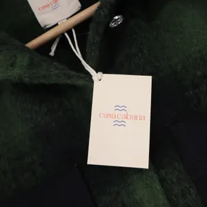 Casa Cabana Brenda Plaid Shacket Black Army Green Buffalo Check Button Down S thumbnail 5
