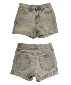 Hollister Light Wash Denim Shorts thumbnail 2