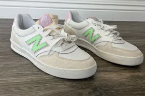 New Balance CT300 Pink Green Sneakers Women’s Size 8 thumbnail 1