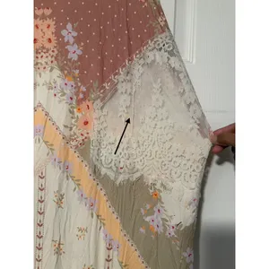 Free People Vienne Tee Lace Floral Tunic Top Fairy Whimsical Floral‎ Boho Flowy thumbnail 8