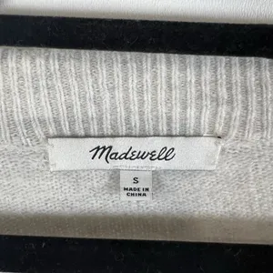 Madewell Merino Wool Alpaca‎ Blend Womens Biege Sweater Size Small Minimalist thumbnail 5