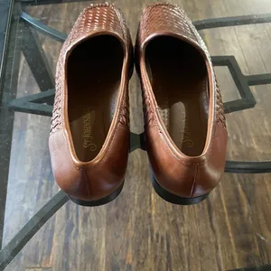 New St John’s Bay Elegant Brown Woven Women's Loafers thumbnail 4