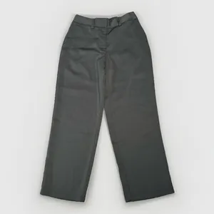 Quince Quick Stretch Crepe Paperbag Pants Women's Size 6 Black High Waisted thumbnail 4